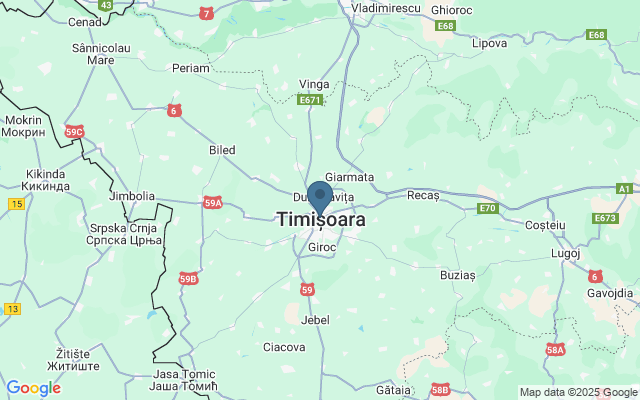 Kaart met locatie Piața Unirii